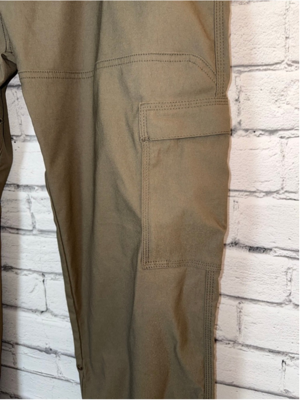 Men's Prana Pants size 40x32 Brown Stretch Zion Slim Cargo Pants Hiking Pants - Picture 4 of 16